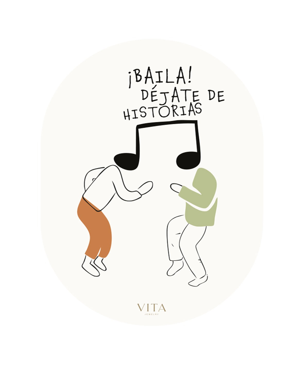 Sticker Baila Beige